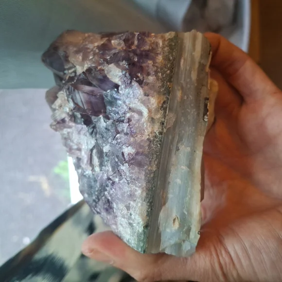 Amethyst Crystal Geode Home Accent